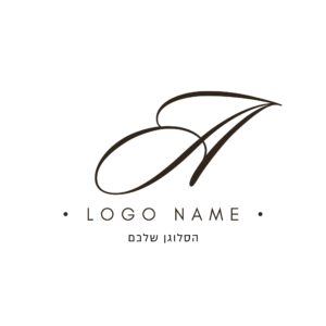 לוגו אותיות A ג'ואן