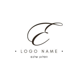 לוגו אותיות E ג'ואן