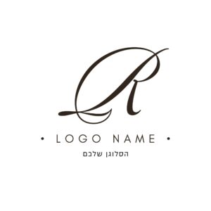 לוגו אותיות R ג'ואן
