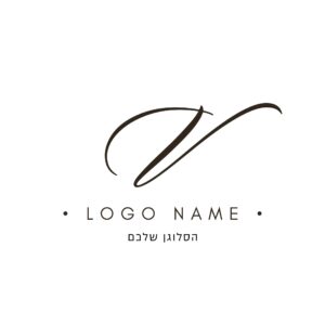 לוגו אותיות V ג'ואן