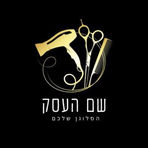 לוגו למספרה טים