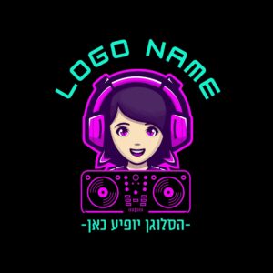 לוגו לתקליטן / דיג׳יי יויו